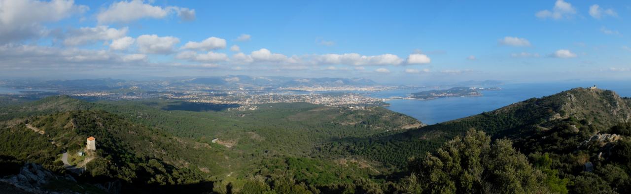 2014-02-25 Vue Générale sur Sanary Toulon Cap Sicie