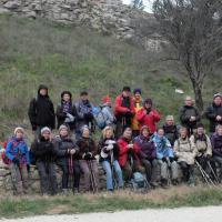 2015-1-27 3 Le groupe à La montagnette Boulbon