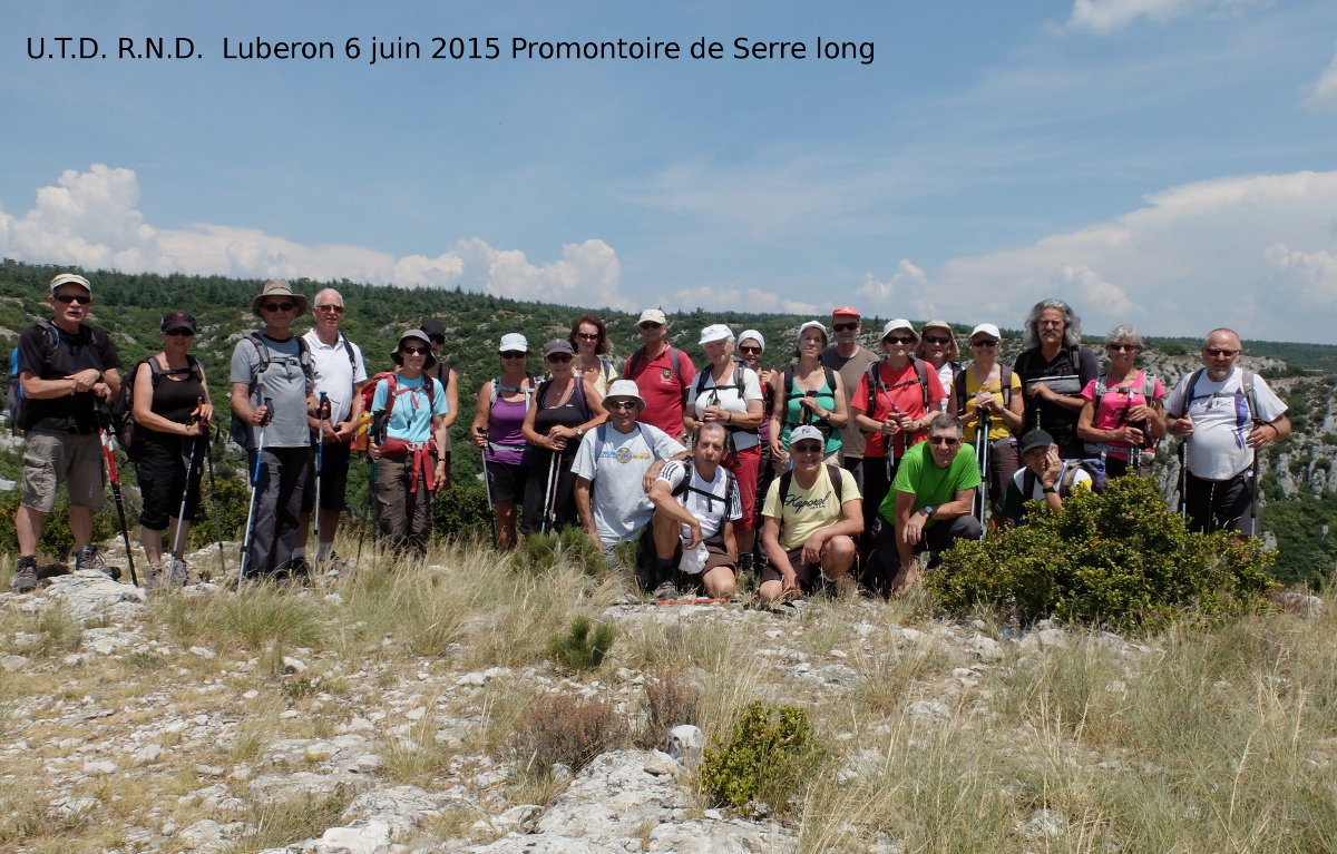 Sortie Bastidon  du Pradon  3 : Cantian Pradon  le groupe