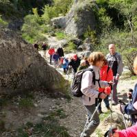 Oppedette-Boulinette  4 Avril 2016  La Montée à Valsaintes