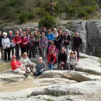 Oppedette-Boulinette  4 Avril 2016  Saut du moine.