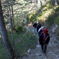 Le trou d'argent Sisteron  3 Mai 2016  La montée au trou d-Argent