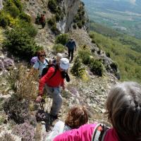 Le trou d'argent Sisteron  3 Mai 2016 Le passage balcon