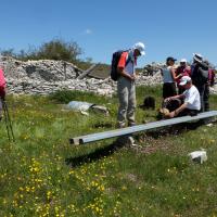 Le jas des agneaux  au Contadour  4 Mai 2016 Pique-nique au ruines du Jas des agneaux