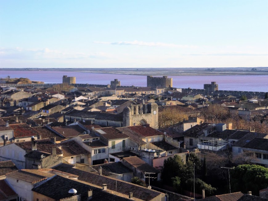 Aigues Mortes  16 Rempart sud (vu du Nord)