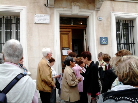 Aubagne Entrée de la maison natale de Pagnol (2)