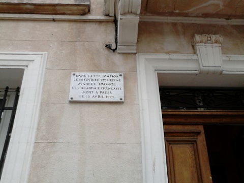 Aubagne Plaque au 16  bd Barthélémy