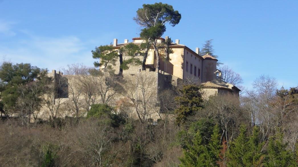 Sortie du  13 mars 2:Chateau Picasso à Vauvenargues