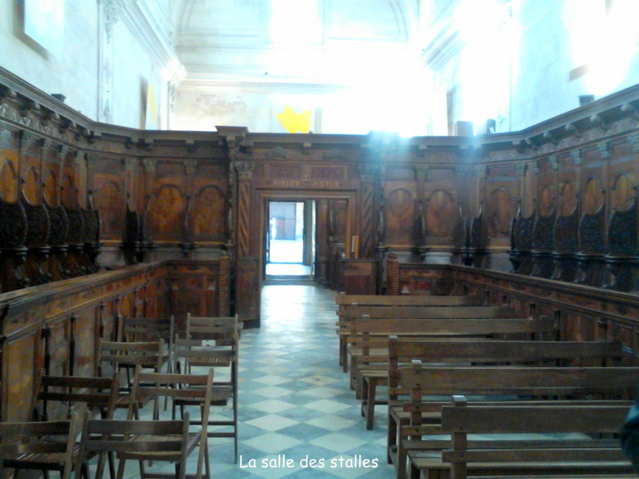 La salle des stalles