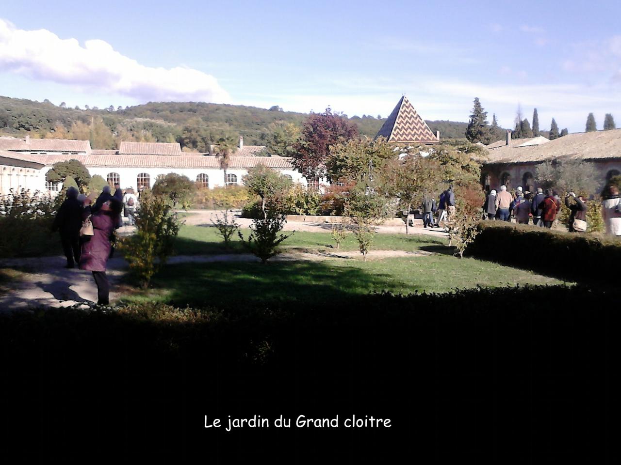 Le jardin du grand cloître