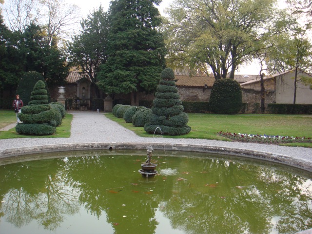 Le bassin du pavillon Vendome