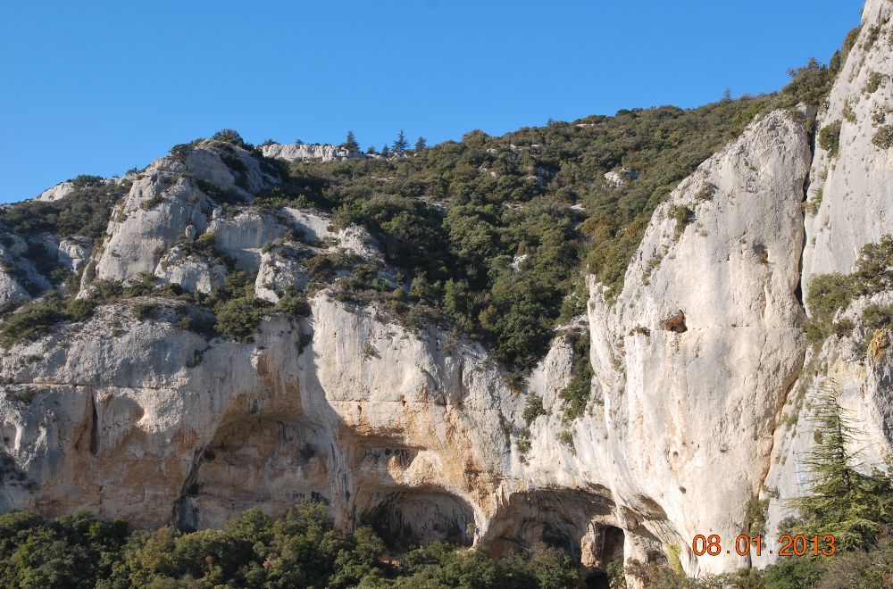La Roque des Bancs 8 janv  13