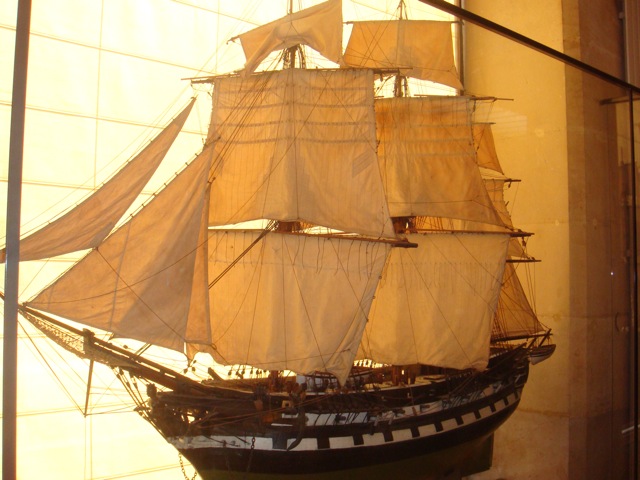 Maquette du musée de la CC