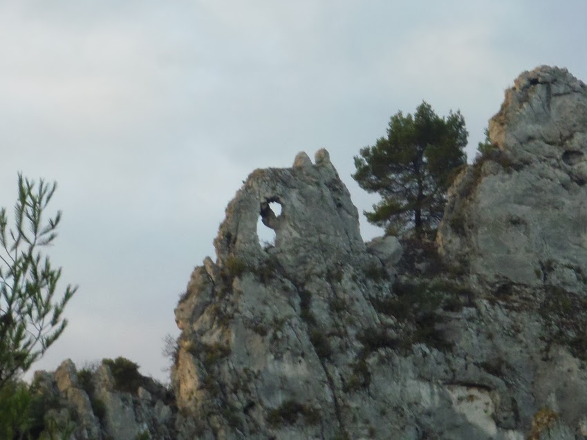 La Roquette-Tête de Buisses- Trou de rat ( Sortie du 12 Dec: 16km  dénivelé 700m)