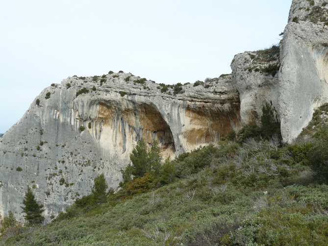 St Remy  12 face sud du Mont Gaussier 