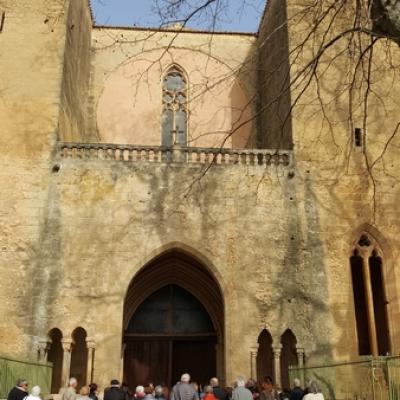 L' abbaye de Valmagne et Cave viticole  NOILLY PRAT février 2017