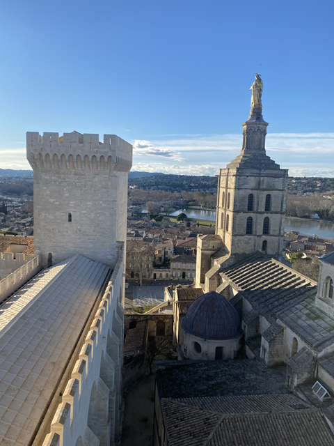 Vue de la tour de trouillas 1 