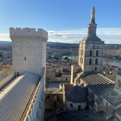 Vue de la tour de trouillas 1 