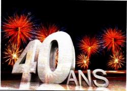 Logo 40 ans