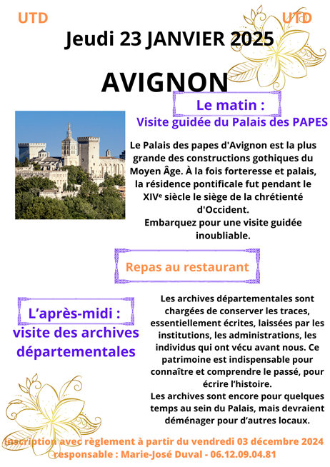 Avignon janv 2025 site