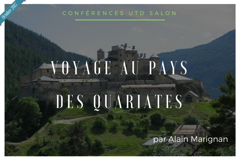 Conference octobre 2017 utd quariates