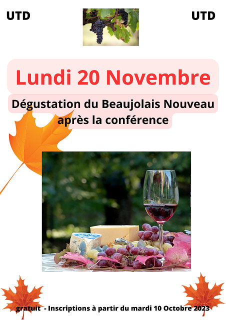 Degustation du beaujolais site