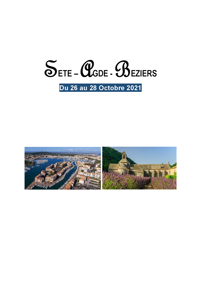 Sete agde beziers 12988 affiche original 2