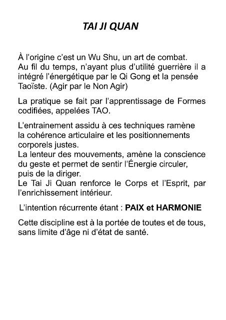 Tai ji quan pour m jo 1